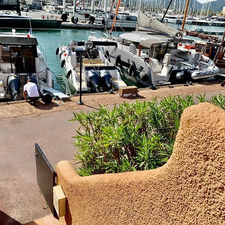 Yachts View, 100M Beach Saint-Tropez, Fiber Wifi High Speed Apartment Cogolin Bagian luar foto