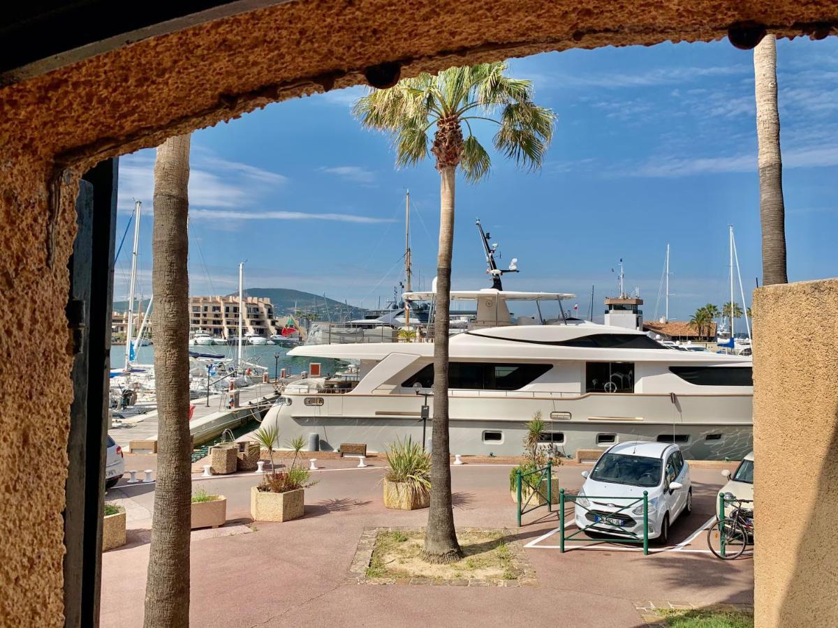 Yachts View, 100M Beach Saint-Tropez, Fiber Wifi High Speed Apartment Cogolin Bagian luar foto