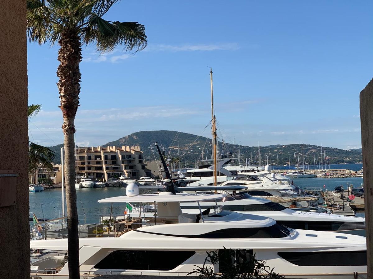 Yachts View, 100M Beach Saint-Tropez, Fiber Wifi High Speed Apartment Cogolin Bagian luar foto