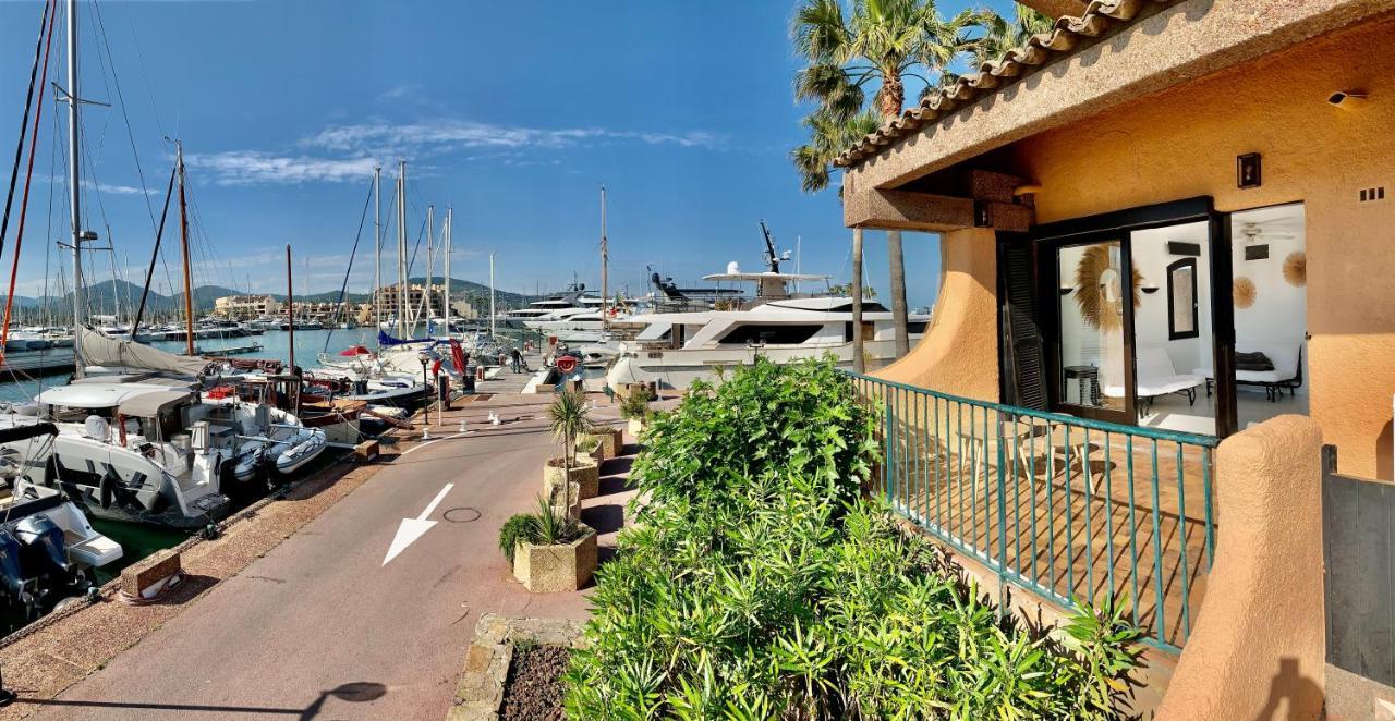 Yachts View, 100M Beach Saint-Tropez, Fiber Wifi High Speed Apartment Cogolin Bagian luar foto