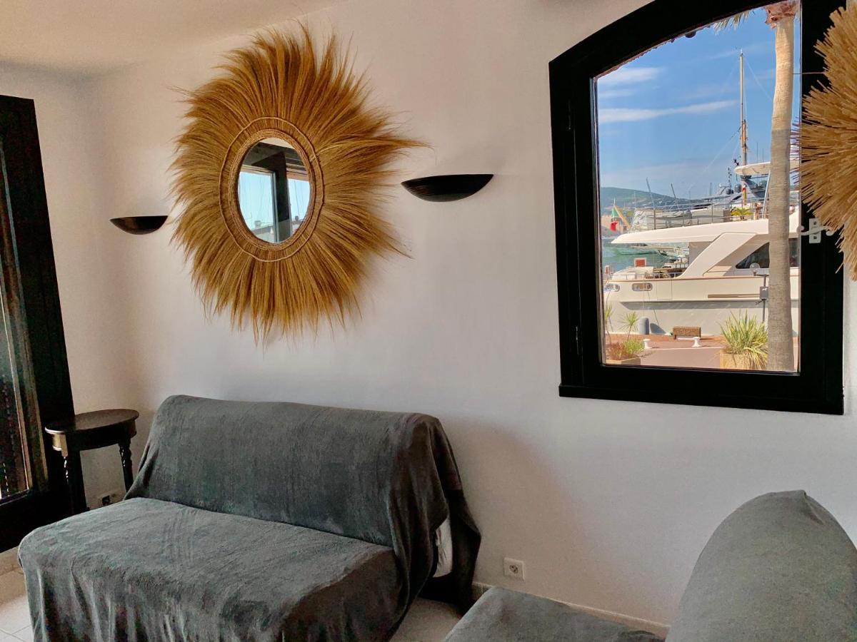 Yachts View, 100M Beach Saint-Tropez, Fiber Wifi High Speed Apartment Cogolin Bagian luar foto