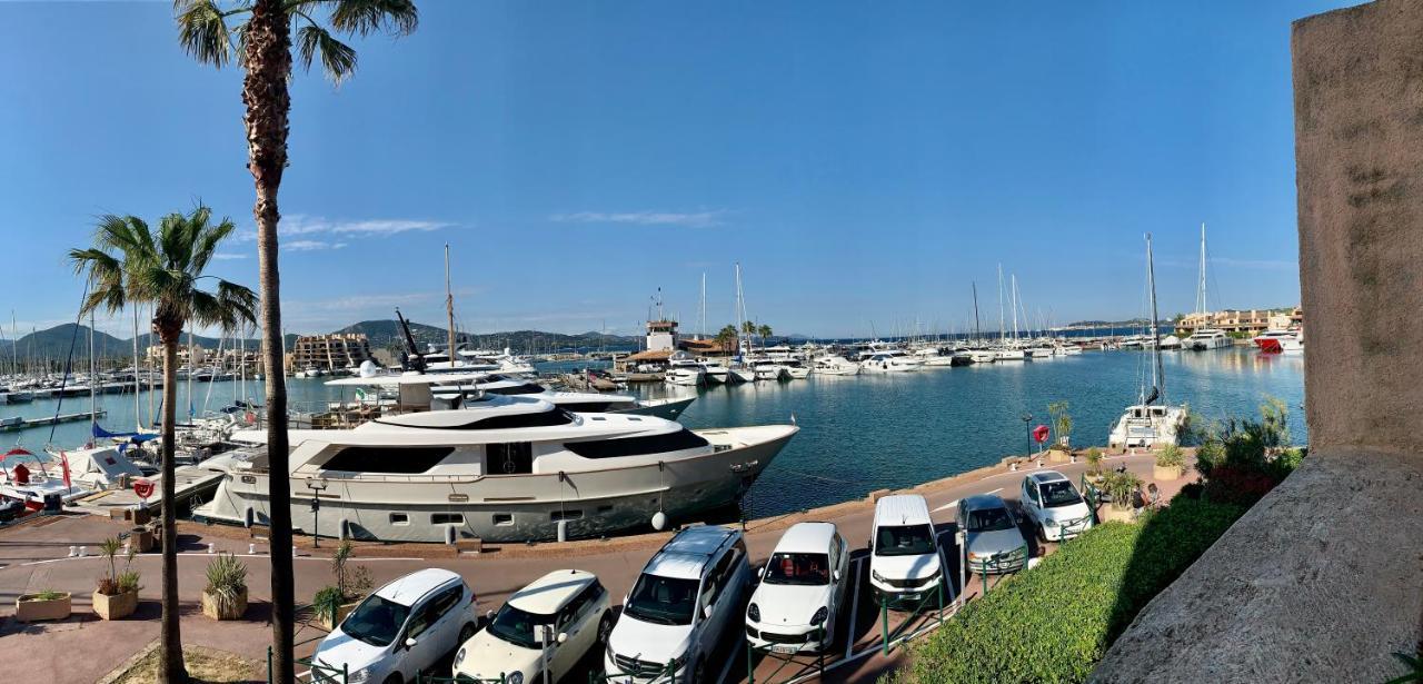 Yachts View, 100M Beach Saint-Tropez, Fiber Wifi High Speed Apartment Cogolin Bagian luar foto